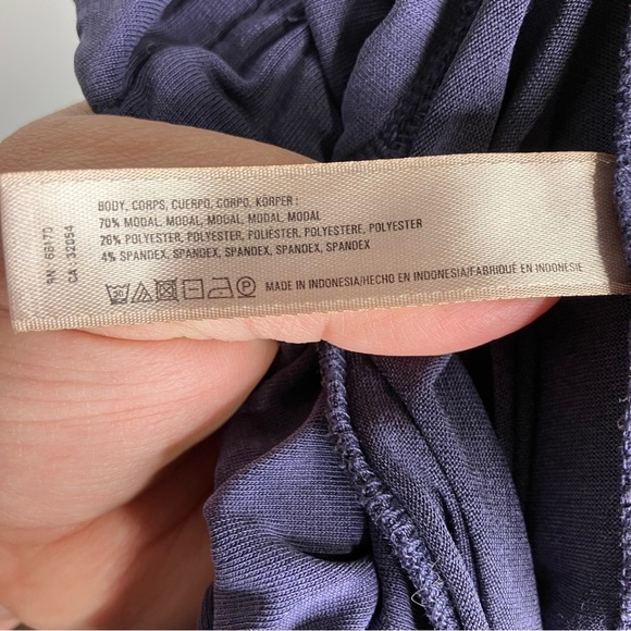 Saturday Sunday by Anthropologie wide leg pants paperbag waist  women’s large - Picture 9 of 9